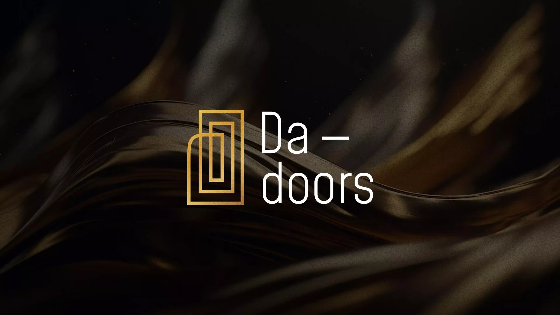 Разработка логотипа для компании «DA-DOORS» в Элисте